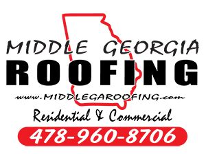 Roofing in Middle Georgia .